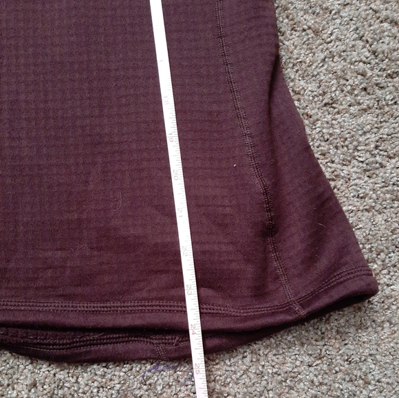 PATAGONIA R1 REGULATOR FLEECE HALF ZIP PULLOVER BROWN M MEDIUM WAFFLE POLARTEC - Picture 7 of 10